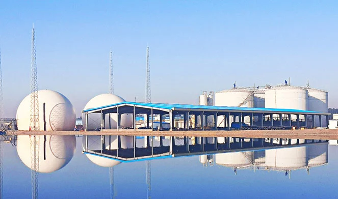 Vegetable Waste Biogas Plant