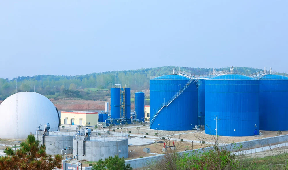 Manure Treatment Biogas Plant