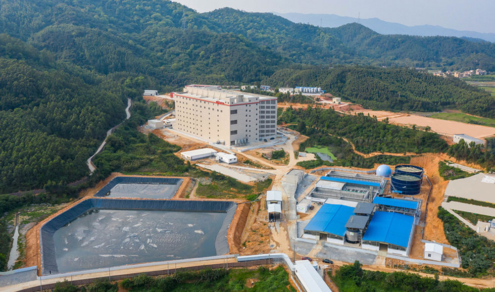 Guangdong Project (1000m³/d, 650m³/d, 270m³/d, 22300m³/d, 800m³/d)